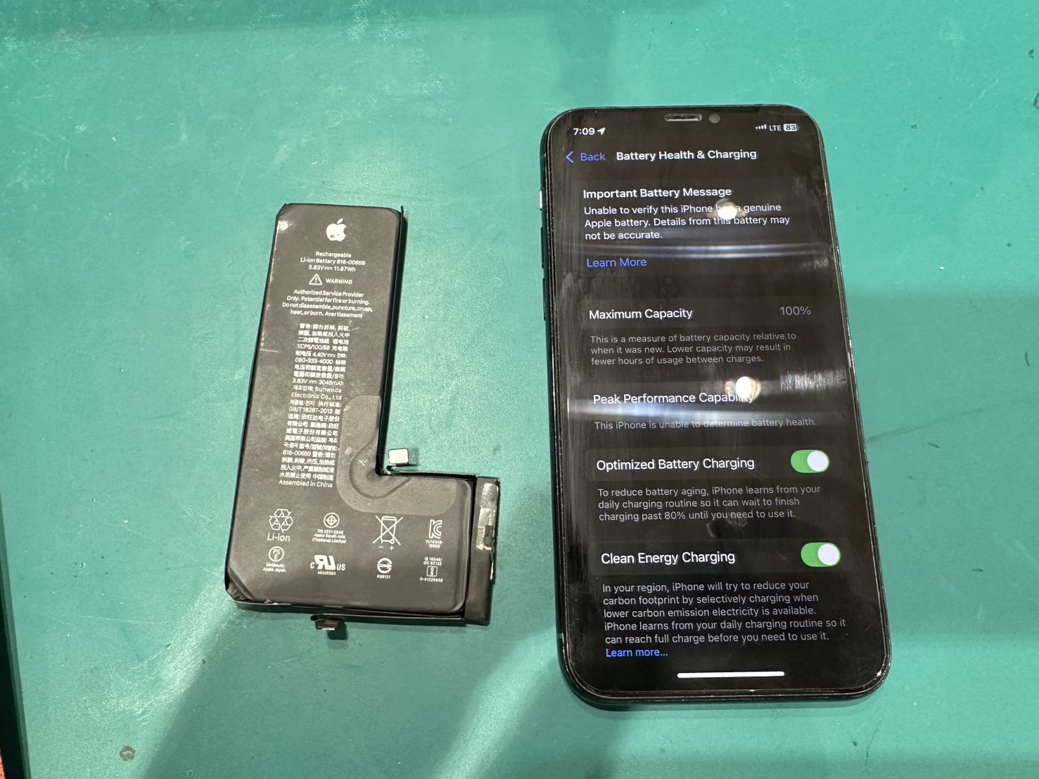 【品川よりご来店】iPhone11Proのバッテリー交換をご依頼いただきました！